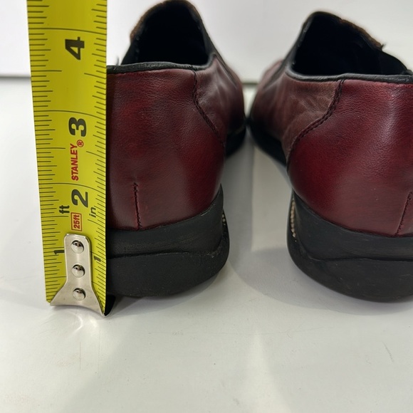 rieker red leather Women's loafer shoes - Picture 7 of 11